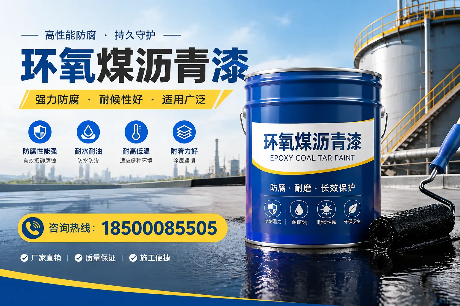 环氧煤沥青漆的储存与运输注意事项，清苑企业须知